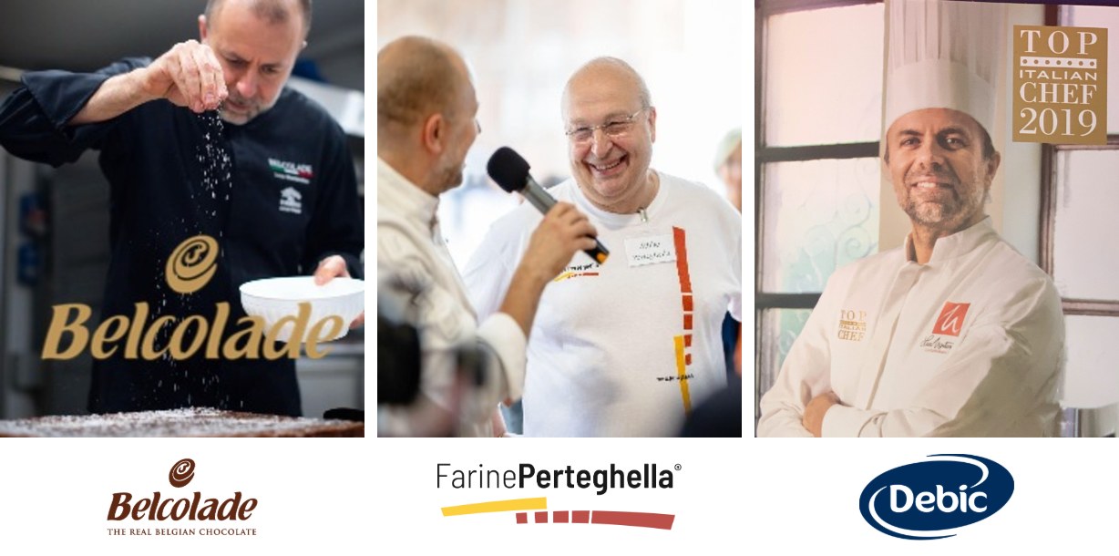 Luca Montersino Brand Ambassador di Belcolade, Farine Perteghella e Debic